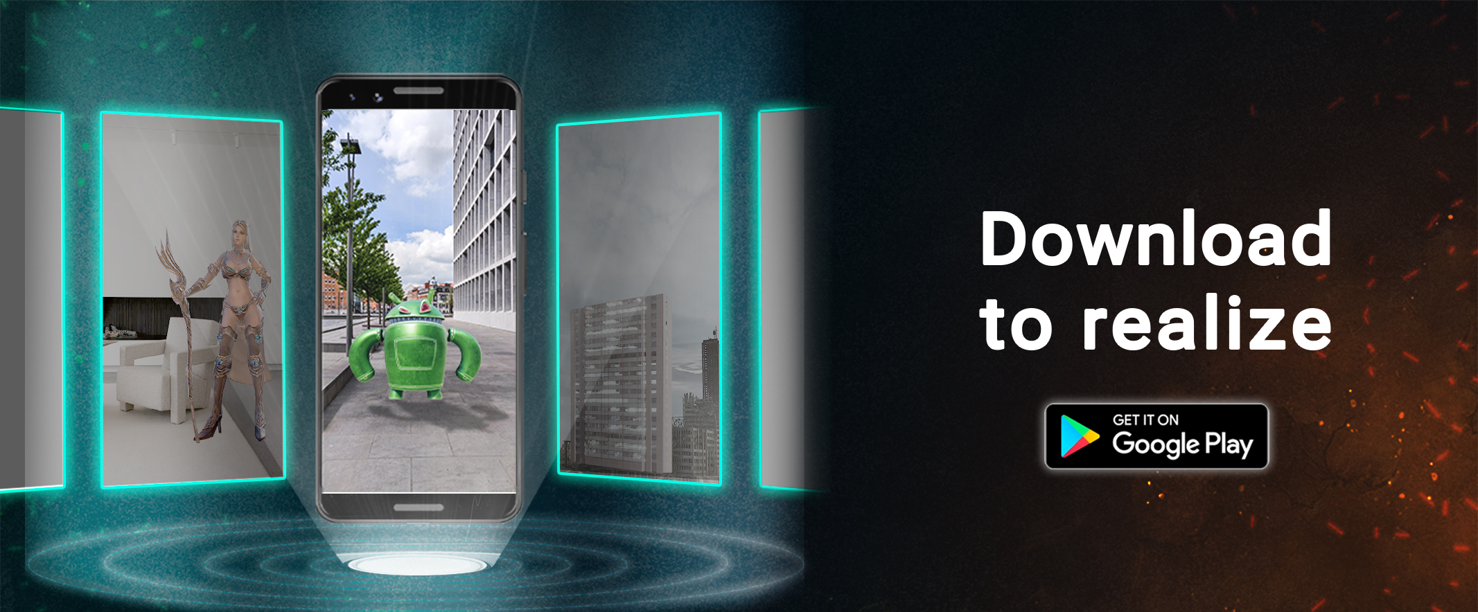Arindu Augmented Reality Application Download Banner